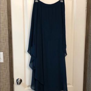Long layered skirt